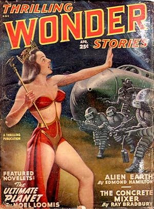 Bild des Verkufers fr Thrilling Wonder Stories: April 1949 zum Verkauf von Ziesings