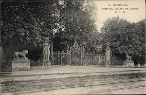 Ansichtskarte / Postkarte Bougival Yvelines, Porte du Château de Lancay