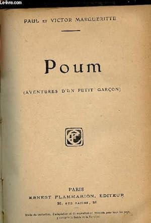 Seller image for Poum - Aventures d'un petit garon. for sale by Le-Livre