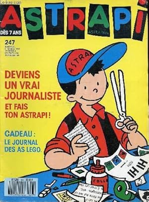 Bild des Verkufers fr Astrapi - anne 1989 - n247 - Deviens un vrai journaliste ! zum Verkauf von Le-Livre