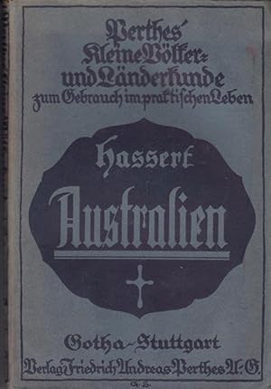 Image du vendeur pour Australien und Neuseeland geographisch und wirtschaftlich. Mit 9 Kartenskizzen und Diagrammen im Text. Perthes' Kleine Vlkerkunde zum Gebrauch im praktischen Leben. mis en vente par Antiquariat Puderbach