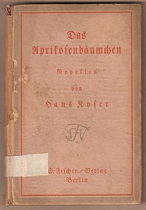 Bild des Verkufers fr Das Aprikosenbumchen. Novellen. zum Verkauf von Antiquariat Neue Kritik