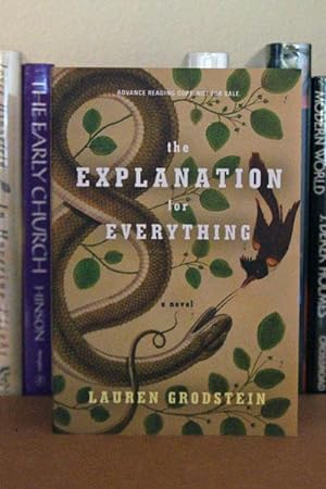 Imagen del vendedor de The Explanation for Everything: A Novel ***ADVANCE READERS COPY*** a la venta por Beaver Bridge Books