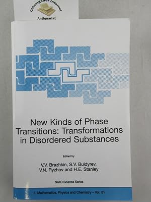 Imagen del vendedor de New Kinds of Phase Transitions: Transformation in Disordered Substances .(NATO Science Series II: Mathematics, Physics and Chemistry) a la venta por Chiemgauer Internet Antiquariat GbR