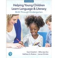 Bild des Verkufers fr Helping Young Children Learn Language and Literacy Birth Through Kindergarten zum Verkauf von eCampus