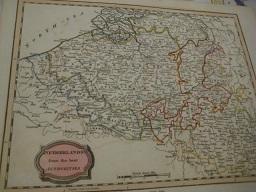 Orig. Landkarte "Netherlands from the best Authorities" 1806