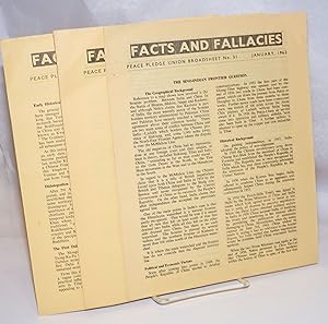 Seller image for Facts and Fallacies: Peace Pledge Union broadsheets 31, 32, 33 for sale by Bolerium Books Inc.