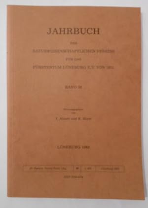 Jahrbuch des Naturwissenschaftlichen Vereins für das Fürstentum Lüneburg von 1851 e. V. Band 35.