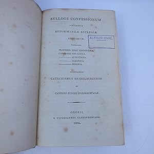 Sylloge confessionum sub tempus reformandae ecclesiae editarum, subjiciuntur Catechnismus heidelb...