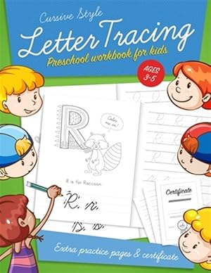 Bild des Verkufers fr Letter Tracing Preschool workbook for kids ages 3-5: Learn to write activity workbooks, abc alphabet writing paper lines. Kindergarten preschoolers ha zum Verkauf von GreatBookPrices