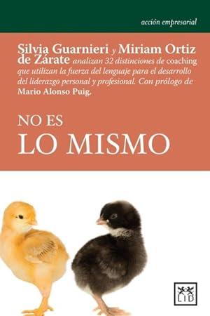 Seller image for No es lo mismo -Language: spanish for sale by GreatBookPrices