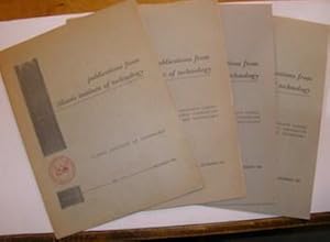Publications From Illinois Institute Of Technology. Volume 1-4, December 1952-1955.