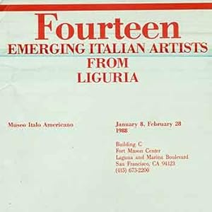 Seller image for Fourteen Emerging Italian Artists from Liguria. for sale by Wittenborn Art Books