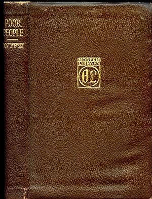 POOR PEOPLE a.k.a. POOR FOLK: ML# 10.1, May 1917 TRUE FIRST BONI & LIVERIGHT EDIITON, 12 Titles L...