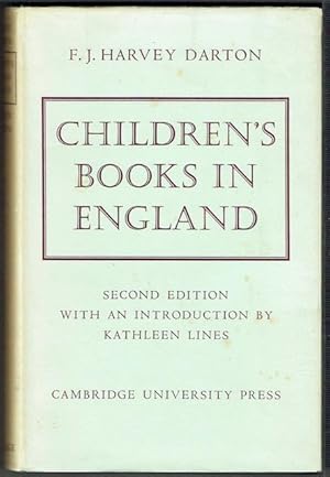 Children's Books In England: Five Centuries Of Social Life