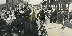 Photo stage 9 Tour de France 1979 Usinor Denain Metal Workers Strikers Cycling