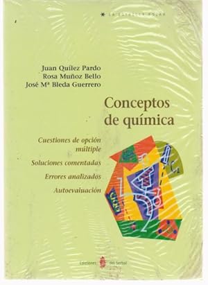 Seller image for CONCEPTOS DE QUIMICA. CUESTIONES DE OPCION MULTIPLE. SOLUCIONES COMENTADAS. ERRORES ANALIZADOS. AUTOEVALUACION for sale by LIBRERIA TORMOS