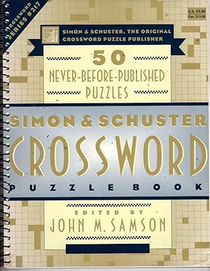 Simon and Schuster Crossword Puzzle Book (Crossword Series Number 217)