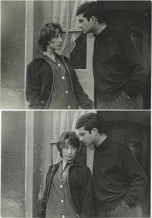 Bild des Verkufers fr Le Beau Serge (Two original photographs from the 1958 film) zum Verkauf von Royal Books, Inc., ABAA