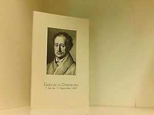 Goethe in Dornburg 1828 (Kleine Reihe)