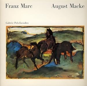 Bild des Verkufers fr Franz Marc Guachen, Aquarelle und Zeichnungen. August Macke Gemlde, Pastelle, Aquarelle, Zeichnungen und Plastik. Ausstellung 31. Okt. 1977 - 15. Jan. 1978. zum Verkauf von Fundus-Online GbR Borkert Schwarz Zerfa