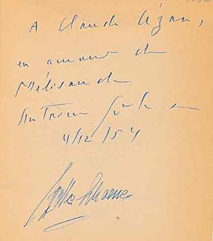 Pelleas et Melisande. Analyse poétique et musicale. Avec lettre de Claude Debussy à André Messager.