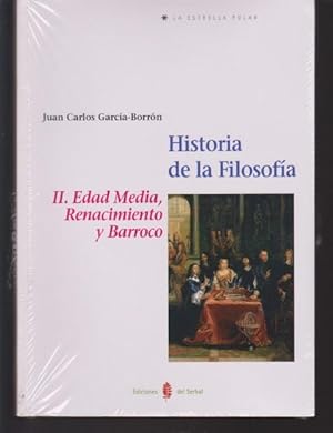 Imagen del vendedor de HISTORIA DE LA FILOSOFIA. II. EDAD MEDIA, RENACIMIENTO Y BARROCO a la venta por LIBRERIA TORMOS