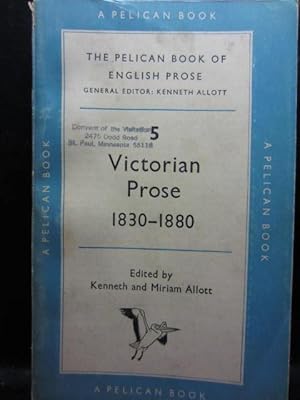 Bild des Verkufers fr VICTORIAN PROSE 1830 - 1880 zum Verkauf von The Book Abyss