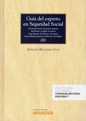 Image du vendeur pour Gua del experto en seguridad social (II) 2019 Accin protectora, asistencia sanitaria, maternidad, paternidad, riesgo durante el embarazo y lactancia natural, incapacidad permanente, jubilacin, muerte y supervivencia, desempleo, prestaciones no mis en vente par Vuestros Libros