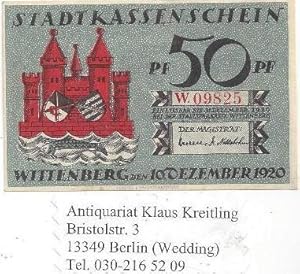 Stadtkassenschein Wittenberg