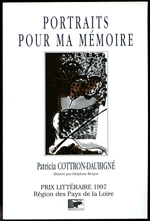 Image du vendeur pour Portraits Pour ma Mmoire | Prix Littraire 1997 Rgion des Pays de la Loire [Portraits For My Memory | Literary Prize 1997 Pays de la Loire Region] mis en vente par Little Stour Books PBFA Member