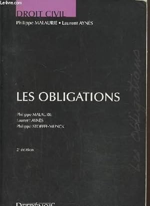 Bild des Verkufers fr Les obligations, 2me dition zum Verkauf von Le-Livre