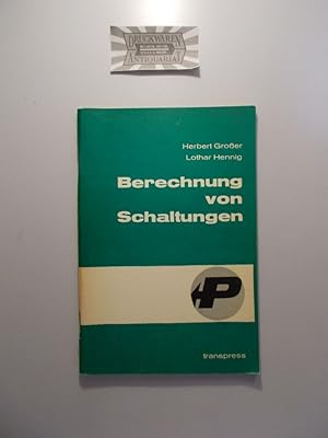 Berechnungen von Schaltungen. Rechnen mit komplexen Zahlen. (Programmiertes Lehrmaterial).