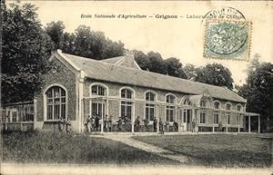 Ansichtskarte / Postkarte Thiverval Grignon Yvelines, Laboratoire de Chimie, École Nationale d'Ag...