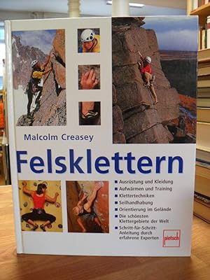 Seller image for Felsklettern, aus dem Englischen von Thomas Kpper, for sale by Antiquariat Orban & Streu GbR