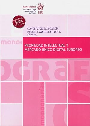 Image du vendeur pour Propiedad Intelectual y Mercado nico Digital Europeo mis en vente par Vuestros Libros