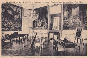 Salon De Famille Napoleon III Chateau De Compiegne Old French Postcard