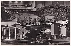 Avro Studio Eurovision Song Contest 1958 Real Photo Postcard
