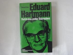 Bild des Verkufers fr Eduard Hartmann. Portrt Eines Groen sterreichers. zum Verkauf von Malota