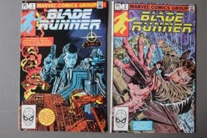 BLADE RUNNER Comic Book Set of #1 and #2 ( 1982; Marvel Comics Pub. Full Color; BLADERUNNER is Ba...