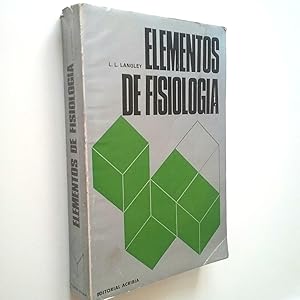 Image du vendeur pour Elementos de fisiologa mis en vente par MAUTALOS LIBRERA