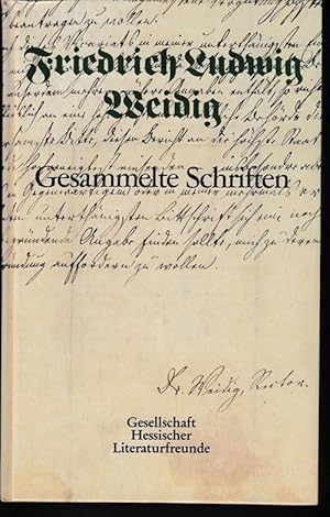 Seller image for Gesammelte Schriften. Hessische Beitrge zur Deutschen Literatur (Hg. Gesellschaft Hessischer Literaturfreunde) for sale by Antiquariat Puderbach