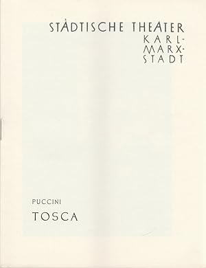 Bild des Verkufers fr Programmheft Giacomo Puccini TOSCA Neuinszenierung 2. Dezember 1961 Spielzeit 1961 / 62 zum Verkauf von Programmhefte24 Schauspiel und Musiktheater der letzten 150 Jahre