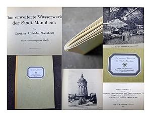 Seller image for Das erweiterte Wasserwerk der Stadt Mannheim. Von Direktor J. Pichler, Mannheim. Mit 70 Textabbildungen und zwei Tafeln. Sonderabdruck aus dem "Journal fr Gasbeleuchtung und Wasserversorgung" 1917. Herausgegeben von Dr. H. Bunte, Karlsruhe. Nachdruck 1988 aus Anlass des 100. Jahrestages der Trinkwasserversorgung der Stadt Mannheim. for sale by Versandantiquariat Abendstunde