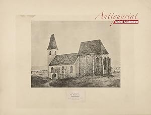 "Kirche zu Döllersheim. Gemalt von C. Grefe". Aus Conrad Grefe: Alt-Oesterreich . dargestellt in ...