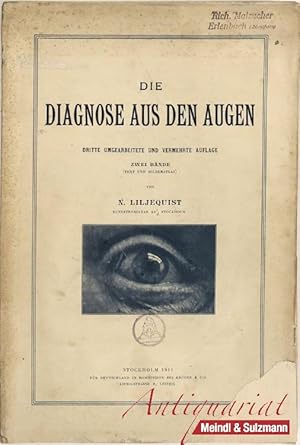 Seller image for Die Diagnose aus den Augen. 3. umgearbeitete und vermehrte Auflage. for sale by Antiquariat MEINDL & SULZMANN OG