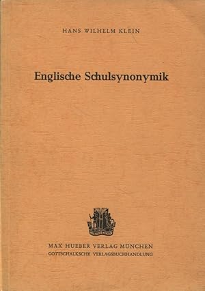 Englische Schulsynonymik