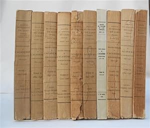 Procès-Verbaux de l Académie Royale d Architecture 1671-1793. 10 vols.