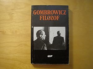 Imagen del vendedor de Gombrowicz filozof a la venta por Polish Bookstore in Ottawa