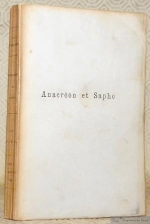 Imagen del vendedor de Posies de Anacron et de Sapho. Traduction en vers de M. de La Roche-Aymon. Illustrations de P. Avril. a la venta por Bouquinerie du Varis